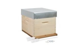 Ruches mi-bois Dadant 10 cadres (sans cadres ni hausse) - eco+