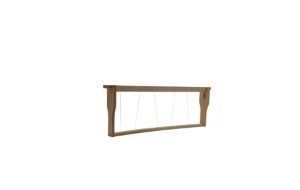 cadre hoffmann 40 mm fils verticaux (sans œillet) pour hausse de ruche dadant