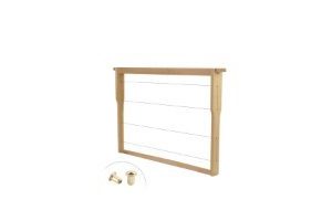 cadre hoffmann fils horizontaux (avec œillets) pour corps de ruche dadant