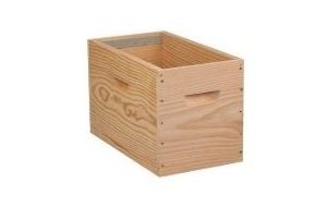 corps mi bois (avec bandes lisses) pour ruchette dadant 6 cadres 275 mm