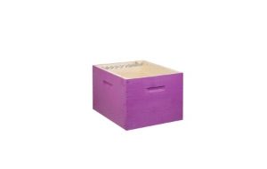 Corps mi-bois (avec crémaillères) pour ruche Dadant 10 cadres - Violet - Ruchéco