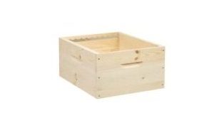 Corps mi-bois (avec crémaillères) pour ruche Langstroth - Ruchéco