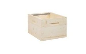corps mi bois en kit (avec bandes lisses) pour ruche dadant 10 cadres ruchéco