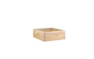 hausse à tenons en pin maritime (avec crémaillères) dadant 9 cadres ruchéco +