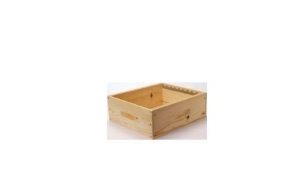 hausse en kit 9 cadres (avec crémaillères) pour ruche dadant longueur langstroth ruchéco
