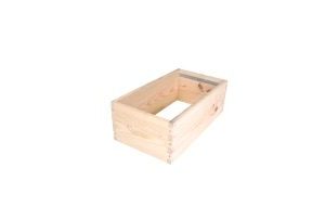 Haussette à tenons 5 cadres (avec crémaillères) pour ruchette Dadant - 275 x 500 - Ruchéco