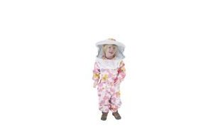combinaison apiculteur pour enfant colorfull rose