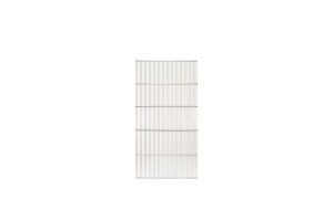 Grille à reine métallique sans encadrement pour ruche 6 cadres Dadant ou Langstroth - 260 x 500 mm