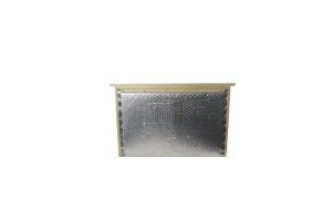 partition isolante en bois et aluminium pour ruche dadant