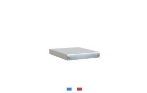 Toit en tôle pour ruche 10 cadres Dadant - 435 x 510 x 65 mm