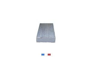 toit en tôle pour ruchette 6 cadres dadant polybois 285 x 510 x 105 mm