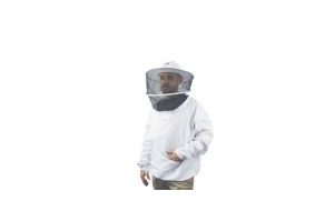 Vareuse chapeau voile zippé avec gants - Toile légère