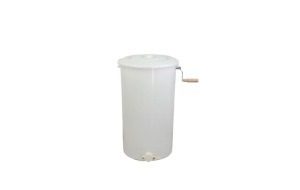 Extracteur miel manuel tangentiel - 2 cadres Dadant hausse , 2 Langstroth - Bee Mini