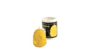Moule à bougie représentant ruche en paille - petit modèle