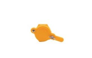 Robinet en plastique mâle 40x49 avec écrou de serrage