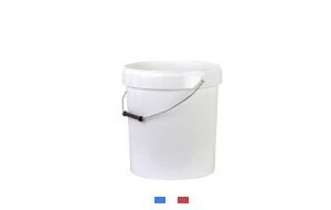 Seau plastique avec couvercle - 20 kg