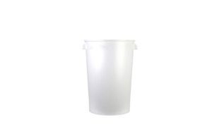 seau plastique blanc sans couvercle 80 kg