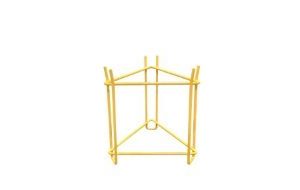 Support pour maturateur miel inox 50 kg