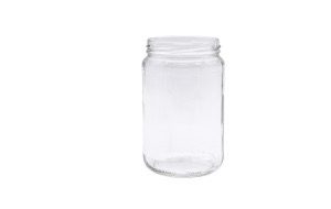 pot en verre cylindrique 500g (385ml) TO63